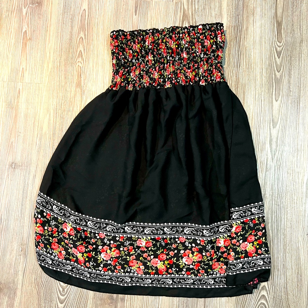 reversible tube top dress
